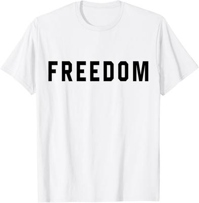 Patriotisches Freiheits-T-Shirt Unisex-T-Shirt