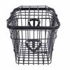 Electric Bike Basket Metal Bike Rear Storage Basket Large Capacity Cycling Basket with Lid for Bags Food Vegetable