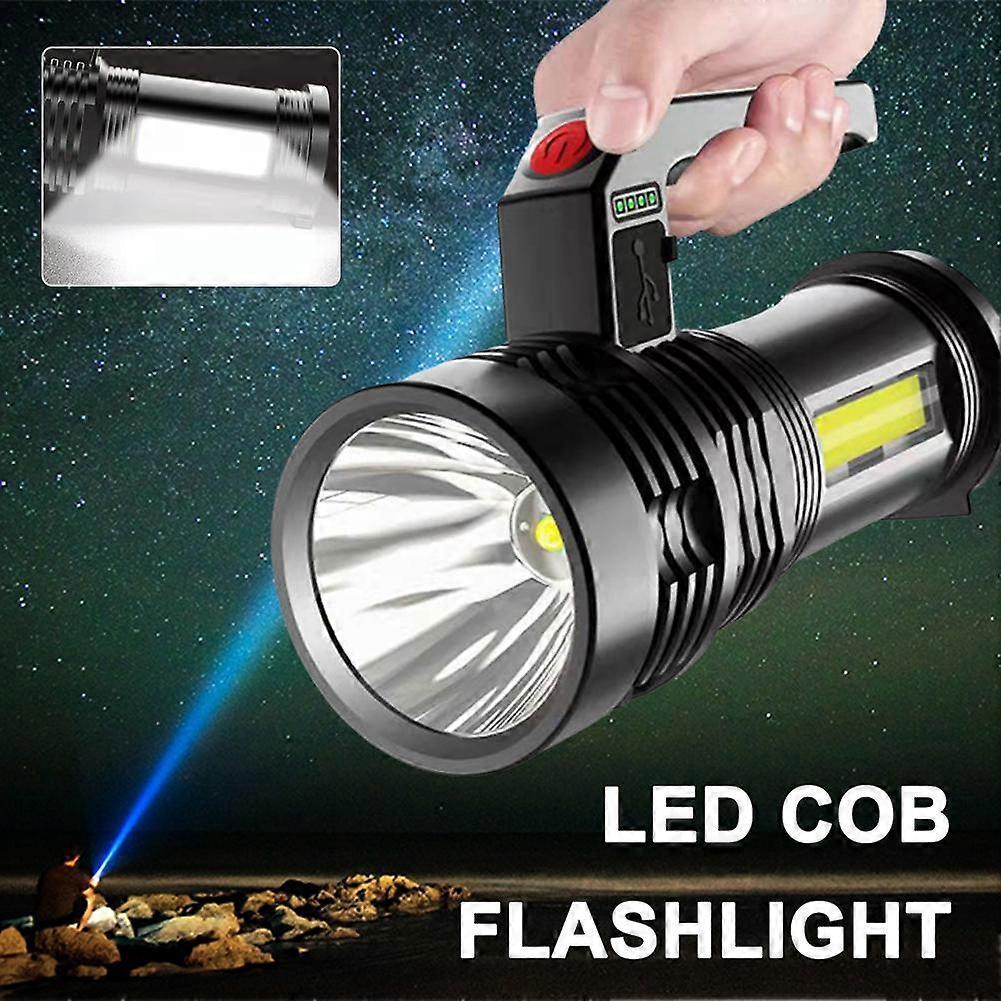 LED COB with Side Light Versatile LED Handheld Light for Household Use
