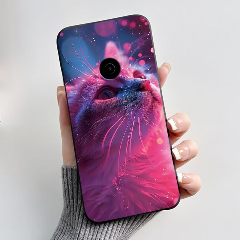 Cute Case For Nokia 110 4G 2023 Fundas Capa Printing Shell Protective Cover Soft Silicone Cartoon Phone Casing Coque