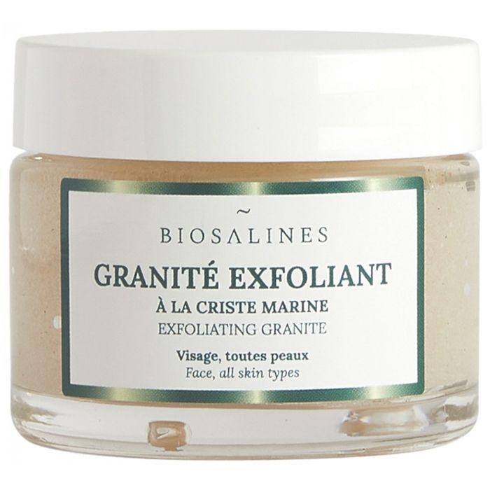 Gommage Exfoliant - Biosalines - Granité À La Criste Marine - 50ml - Pour Tous Types De Peau - Douce Exfoliation
