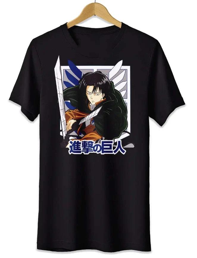 Attack on Titan Levi Anime Fans Attack on Titans T-Shirt 3XL