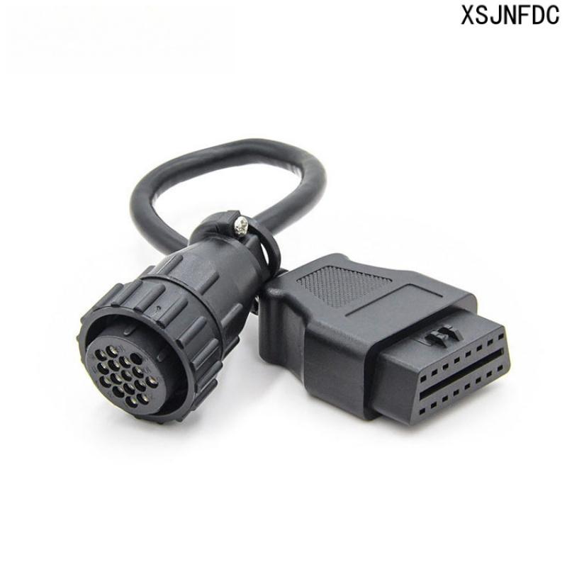 

OBD2 truck adapter cable 16 pin for sclamp 16pin old truck чёрный