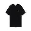NOVENTA-K Round Pique Short Sleeve T-Shirt Black