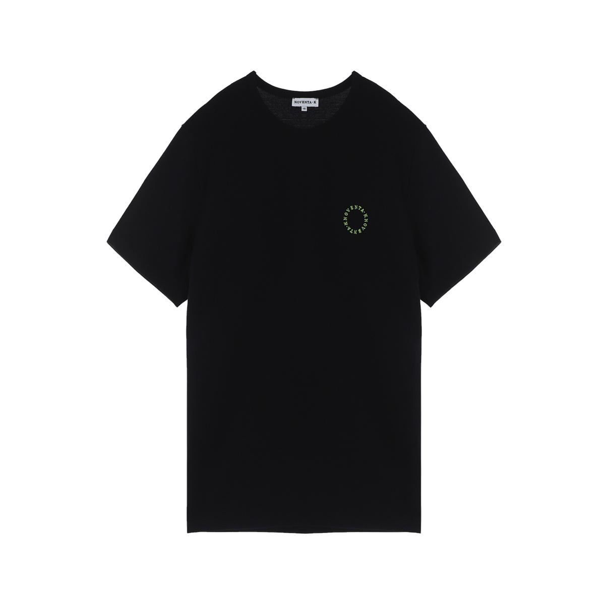 Nobenta K Round Pique Short Sleeve T-Shirt Black 46 Size