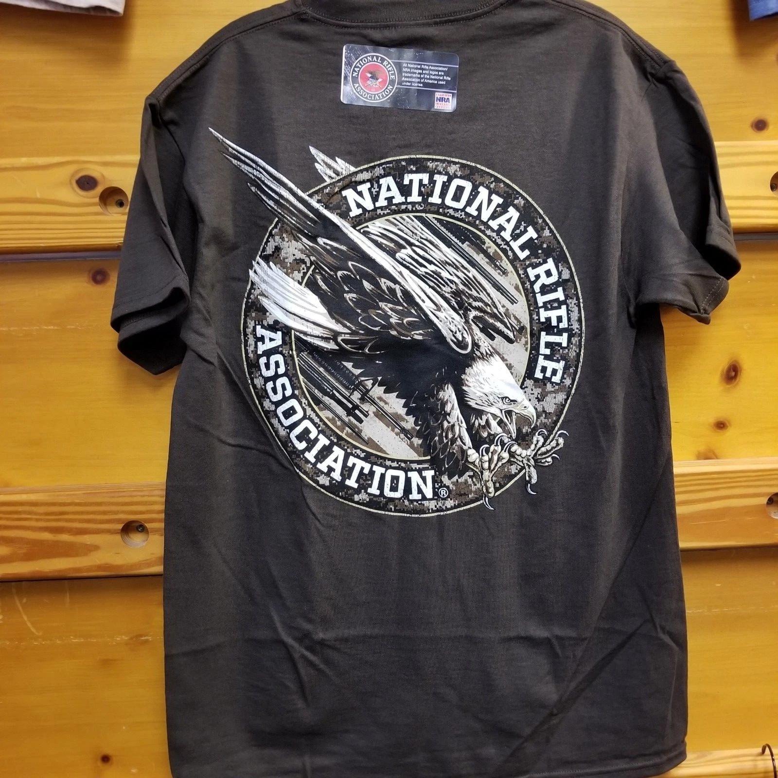 New NRA Shirt SOARING EAGLE T Shirt Officially Licensed Shirt 2XL
