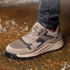 Oulylan Safety Shoes Men's Work Safety Boots Plastic Toe Lightweight Working Sneakers Anti-stab Anti-smash Work Boots Men