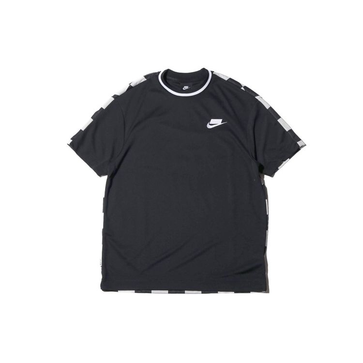 Nike Sportswear Sport Pack Men s Short Sleeve T-Shirt Black White Regular Fit AR1635-010 XL