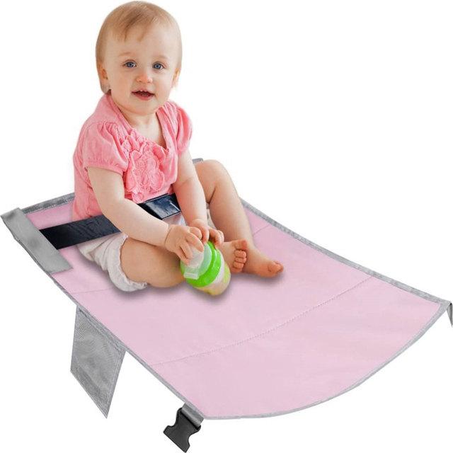 Airplane Bed for Kids Travel Bed Baby Pedals Bed Hammock Seat Extender Portable Kids Footrest To Lie Down Baby Travel Essentials