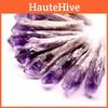 Quartz Natural Amethyst Crystal Wand Point Specimen Healing Home Decor Gift