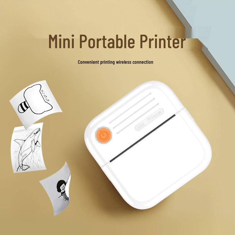 

A8 Portable Wireless Thermal Mini Printer for Mobile Photos розовый