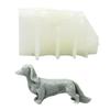 Silikonformen in Hundeform für Kerzen, Seife, Gipsdekorationen, Silikonformen aus Gips, Silikonformen für Fondant