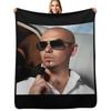 Pitbull Throw Blanket Versatile Cozy Throw Blanket for All Occasions
