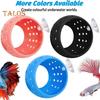 Betta Fish Tunnel Toy Aquarium Fish Hideout with Suction Cup Small Fish Hiding Resting Shelter Shrimp Cave for Fish Tank Decor