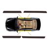 Car Styling Car Door Sill Stickers Rubber Anti-Scratch Car Door Sill Sticker  Decor Accessory