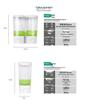 Wall-Mounted Leak-Proof Soap Dispenser for Hotels and Guest Houses - Single Head Shower Gel and Hand Sanitizer Holder