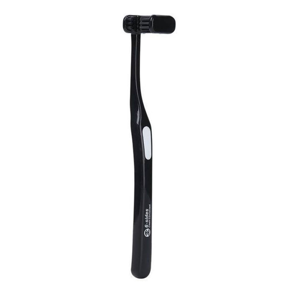 Teeth Cleaner Oral Hygiene Tool Daily Clean All Wrapped Toothbrush Oral Care Brush Cleaning Tooth Brush 6 Sided Toothbrush