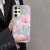 Pink Lily Flower Hard Back Print For Samsung Galaxy S25 Ultra S26 S23 S24 Plus S21 FE S22+ S26+ Shockproof Cover Phone Case Girl