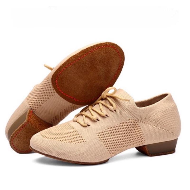Scarpe da allenamento per la danza da donna Scarpe da ballo latino per insegnanti professionali Scarpe da ballo per sala da ballo jazz quadrate per interni ed esterni
