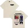 2025 Summer Rapper Kadec Santa Anna Tour Graphic Tshirt Men Retro Hiphop Fashion Tshirt Loose and Comfortable Oneck Tshirt