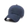 Wind Easiest for Match Washed Japanese Stylefashiontrendy Peaked Cap Sun Hat Men's Face Baseball Cap Women's Small Pure Color Cotton