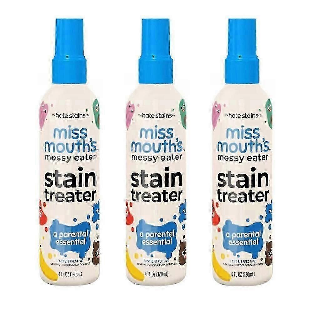 3x Miss Mouth's Fleckenentferner Spray für Kleckerer 120ml