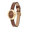 Coach Women's Sammy Watch, Brown Dial, Brown Leather Strap, 14504426 [Official Import]