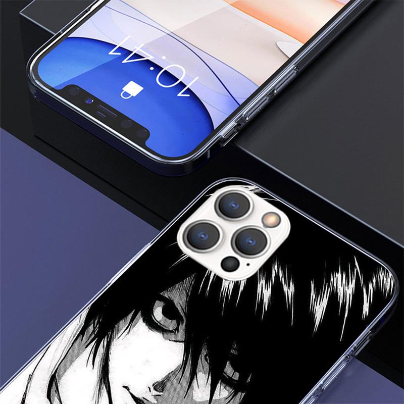 N-Note D-Death L Lawliet Phone Case For iPhone 17 Air 16 15 Pro Max 14 Plus 13 Mini 12 11 Cover 7 8 SE Silicone Shell Print Fund