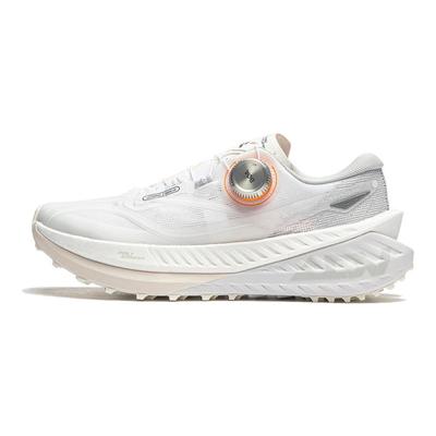 Li Ning Lu Pro Non-Slip Durable Low-Top Trail Running Shoes Women Sneakers White ARNT002-2