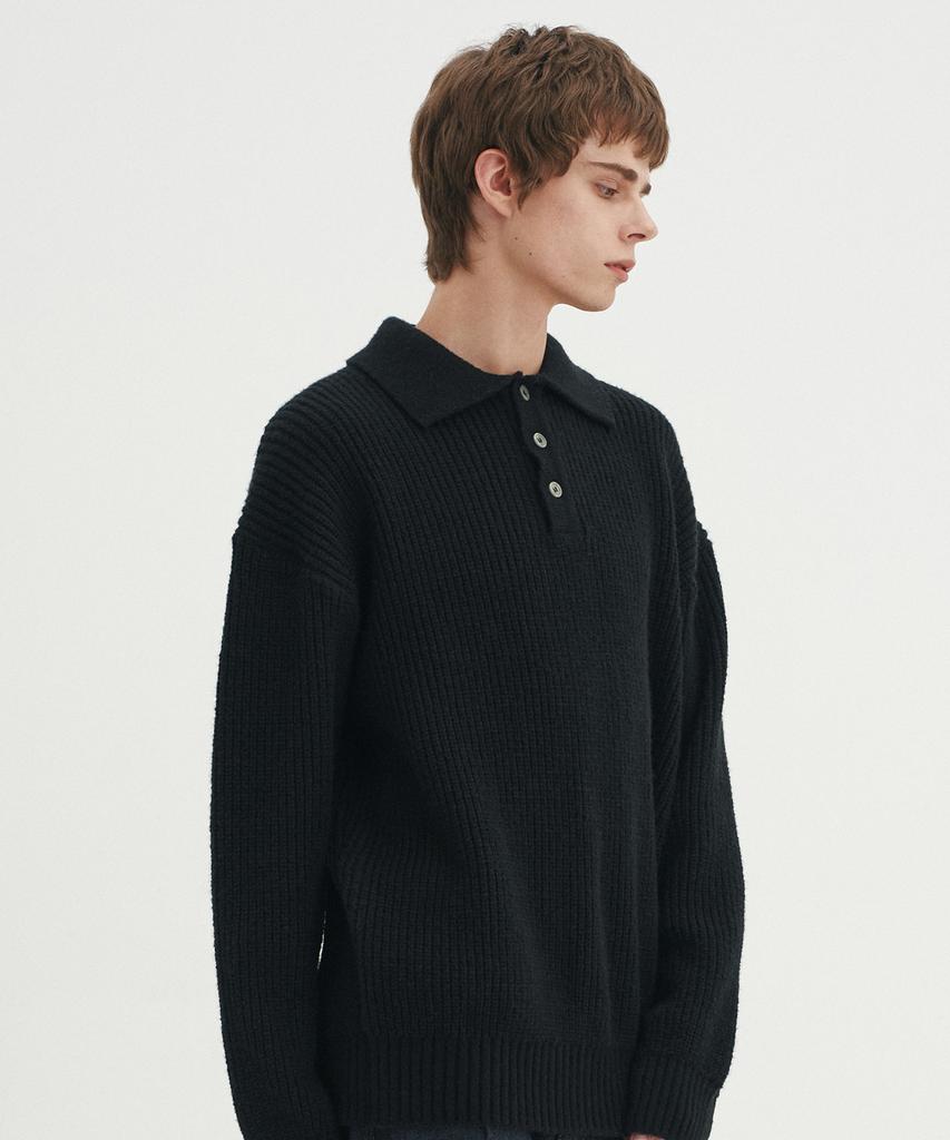 BLOND9 Hachi T-Shirt Knit_Black