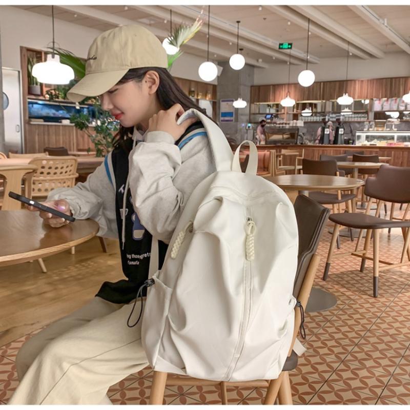 Large Capacity Schoolbag Male And Female High School College Students Simple Leisure Sports Backpack  Travel Backpack