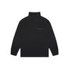 Fear of God Essentials Fleece-Lined Mockneck Sweatshirt Unisex Tops Black FOG-FW20-331