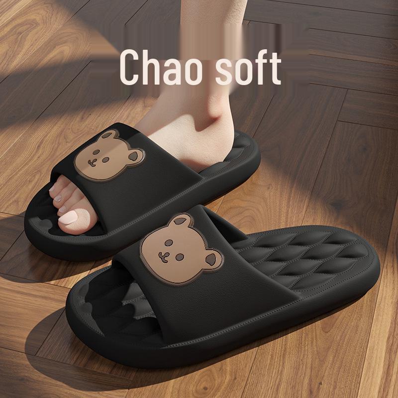 2025 New Kids' Non-Slip Bathroom Slippers, Soft Sole, Summer Indoor Shoes for Boys and Girls