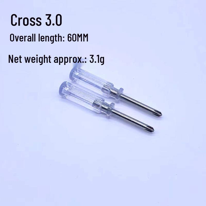 Screwdriver Set: Phillips & Flathead (1.5, 2.0, 3.0) with Toy Gift for Small Repairs