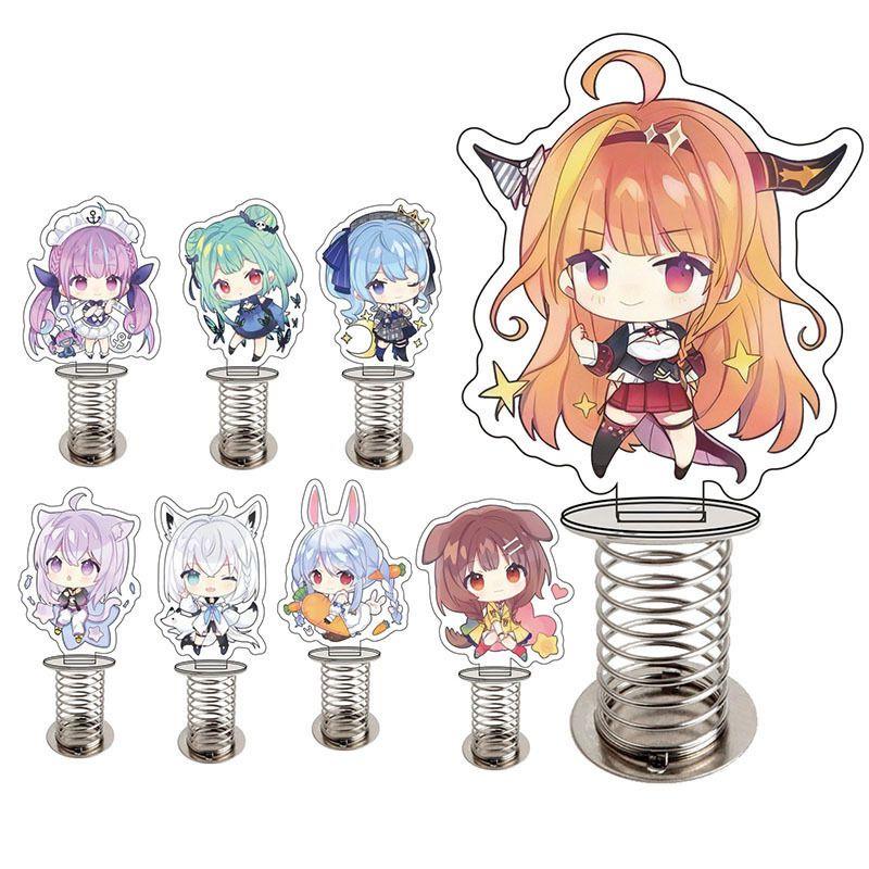 Hololive Acrylic Stand Figure Aqua Akai Shirakami Pekora Natsuiro Inugami Sakura Perfect Anime Decor
