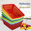 Debo Rectangular Plastic Kitchen Drain & Storage Basket