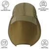 [Bassdash] Bassdash Quick-Drying Fishing Hat, Lightweight, UV Protection, Fishing Cap, Baseball Cap, Men's & Women's