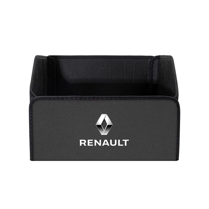 Renault Exclusive Car runk Storage Box Foldable Auto Organizer Bag For NewRenault RS Megane 2 3 4 Trafic Scenic 2 Clio Captur Tw BB2