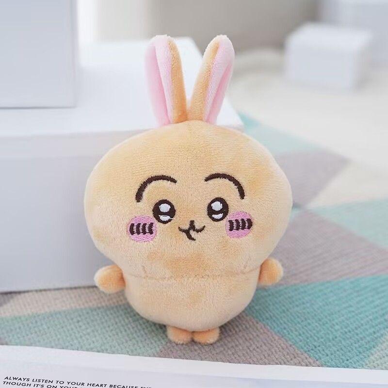 

Chiikawa Plush Doll Pendant Star Hugging Series Hachiware Usagi Cute Animation Keychain Hanging Keychain Plush Doll Accessories