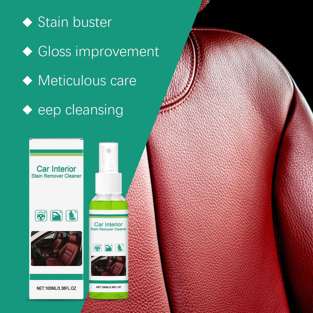 Car Interior Cleaner, Maintenance, Stain Removal, And Car Cleaning Agent 100ML