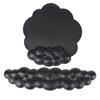 Keyboard Wrist Rest Mouse Pad Integrated Wrist Rest Cute Cloud Design PU Leather Arm Support Hand Rest Included Arm Rest Comfortable To the Touch