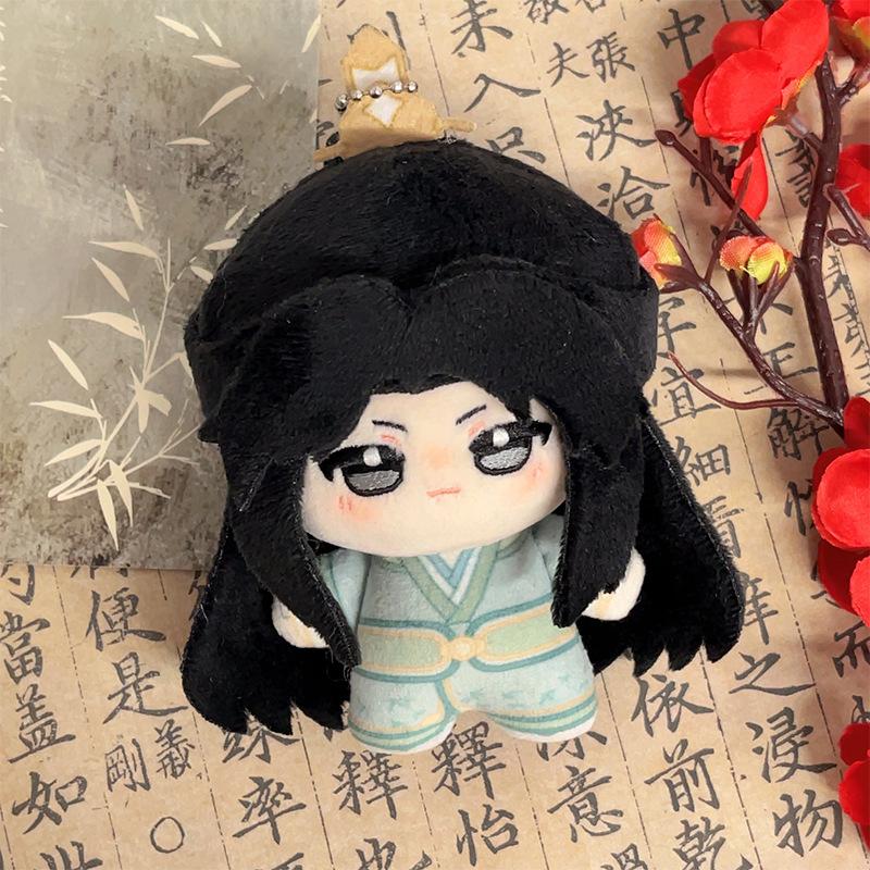 10 см Аниме Злодей-извращенец, система самосохранения, плюшевая игрушка Ло Бинхэ Шэнь Цинцю, хлопковая кукла, брелок-подвеска. 10CM