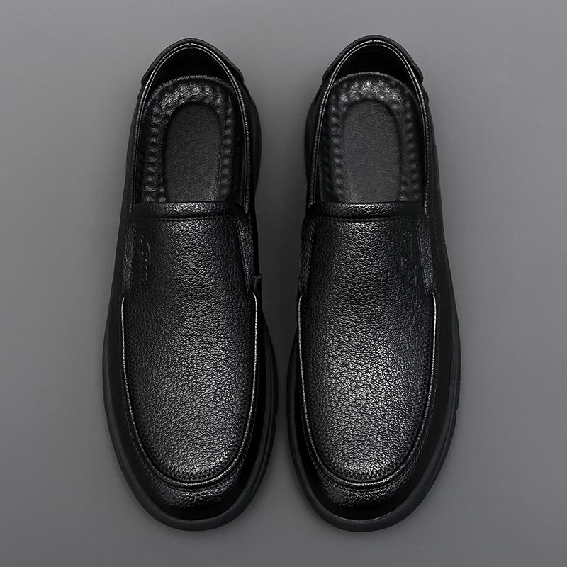 Fashion Genuine Leather Men's Casual Shoes Luxury Brand Formal Men Loafers Driving Moccasins Breathable Slip On Male Boat Shoes