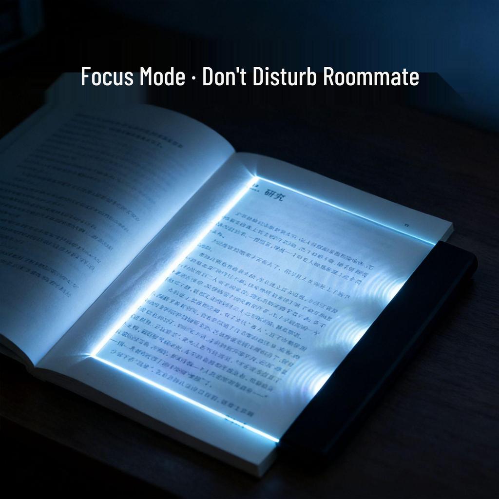 LED Bedside Reading Lamp with Book Clip - Eye Protection for Night Study