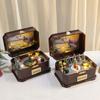 Christmas Led Music Box Train for Doll Rotated Xmas Birthday Party Decoration