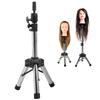 Hairdressing Training Tool Tripod Wig Head Mold Holder Stand Bracket  False Head Mold StandB1