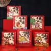6pcs Traditional God of Wealth Red Envelope Cartoon Lucky Money Bags Money Packet  New Year Gifts