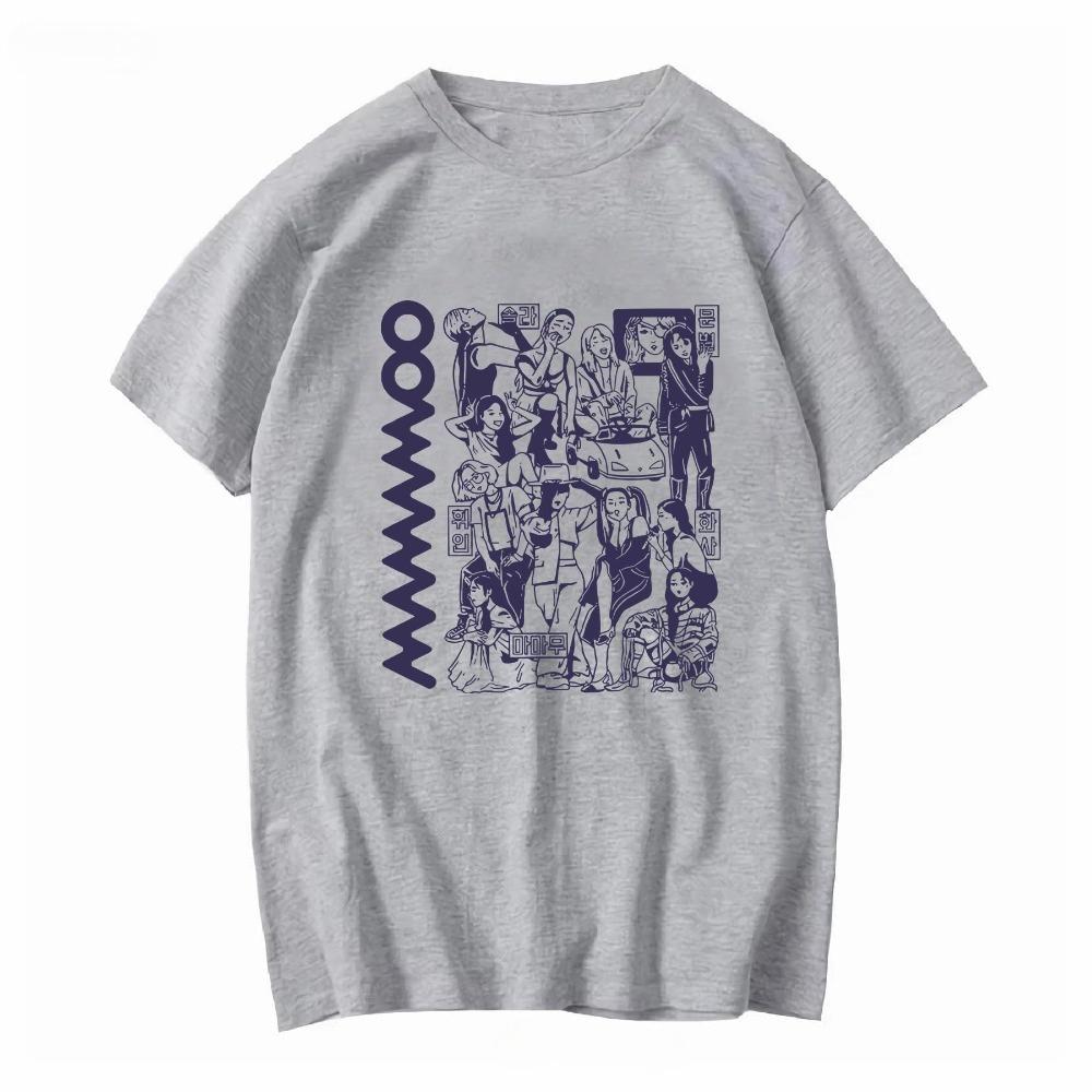 Mamamoo My Con World Tour T Shirt 2023 Retro Vintage ShirtMamamoo Long or Short Sleeves Vintage Vintage Clothes T Shirt Women S