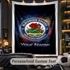 TapestryBlackburn Rovers Football Custom Name Text Personalized Wall Hanging Tapestry Home Wall Decor