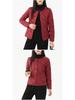 Women's Lightweight Round Neck Down Jacket – Fashionable Plus Size Thin Style with 90% Duck Down Filling.
